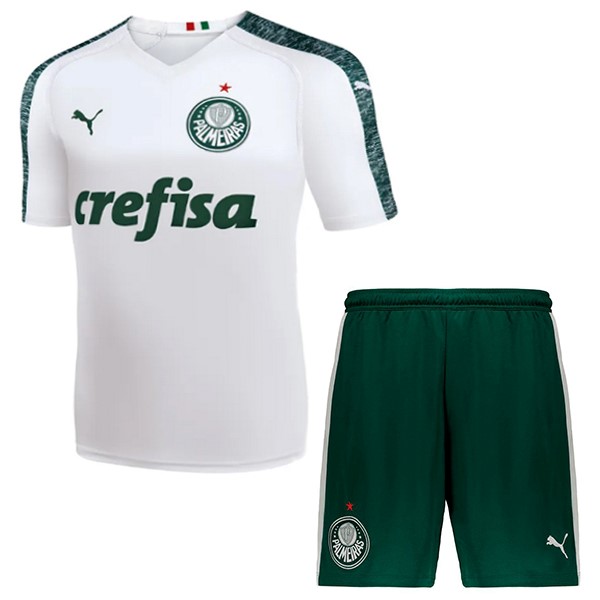 Camiseta Palmeiras Segunda equipo Niños 2019-20 Blanco